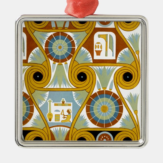 Ornamento De Metal Ornamnet Egípcia #1 em Emporio Moffa (Frente)