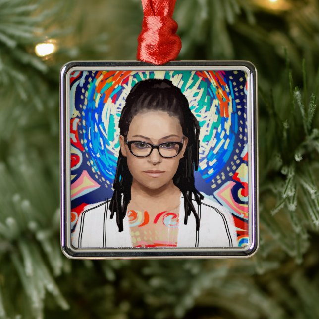 Ornamento De Metal Orphan Black | Cosima Niehaus - Geek (Árvore)