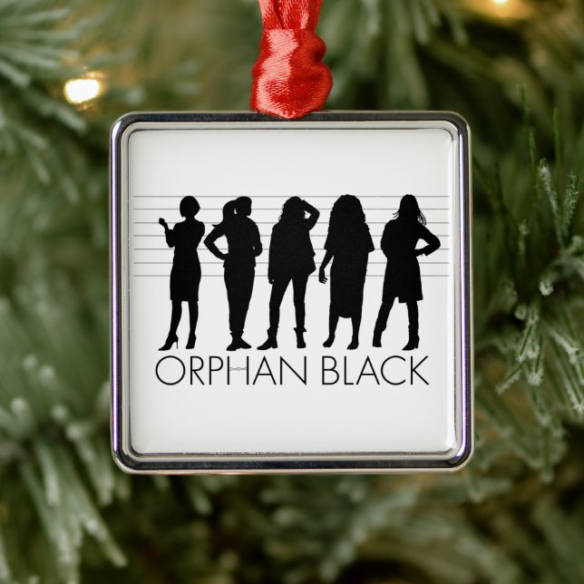 Ornamento De Metal Orphan Black | Silhouette de caráter (Árvore)