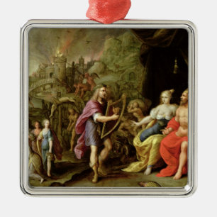 Ornamento De Metal Orpheus no submundo