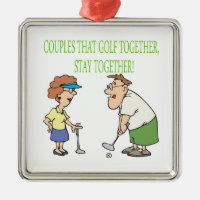Os casais que Golf junto permanecem junto