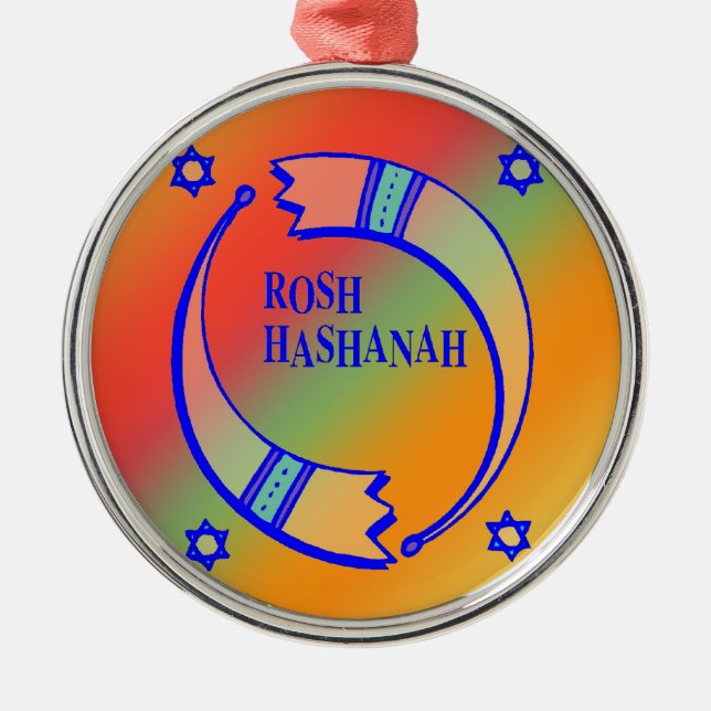 Ornamento De Metal Os Cavalos de Férias - (Frente)