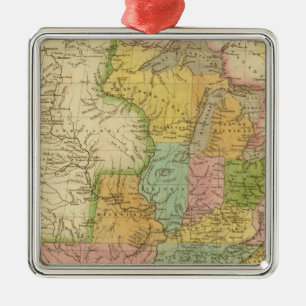 Ornamento De Metal Os Estados Unidos da América 4