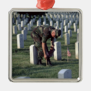 Ornamento De Metal Os Estados Unidos, estado de Virgínia, Arlington