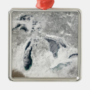 Ornamento De Metal Os grandes lagos 2