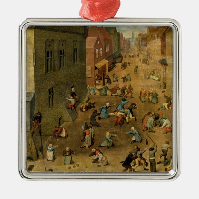 Ornamento De Metal Os jogos das crianças: detalhe de righthand (Frente)