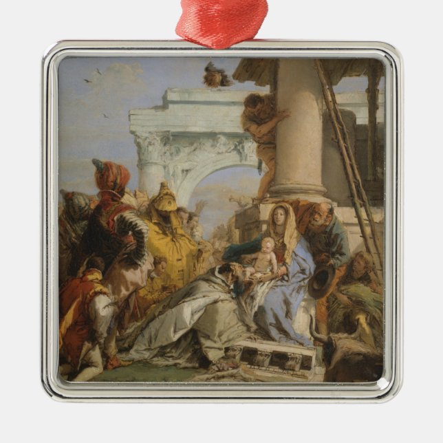 Ornamento De Metal Os Magi (Frente)