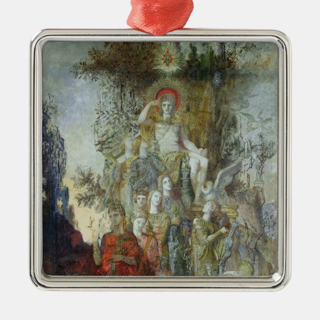 Ornamento De Metal Os musas (Frente)