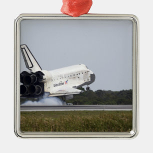 Ornamento De Metal Os toques da descoberta do vaivém espacial tragam