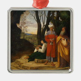 Ornamento De Metal Os Três Filósofos (Sábios) (de Giorgione)
