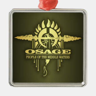 Ornamento De Metal Osage 2o