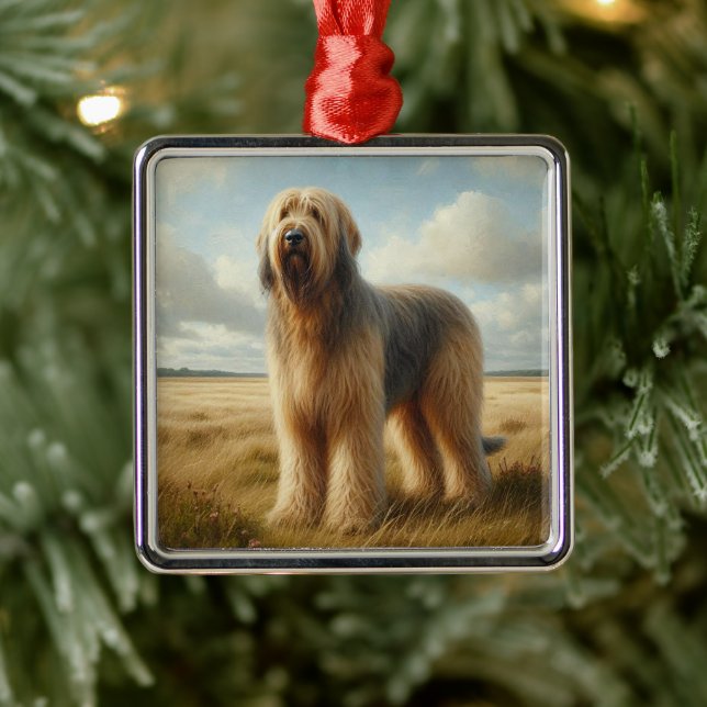 Ornamento De Metal Otterhound (Árvore)