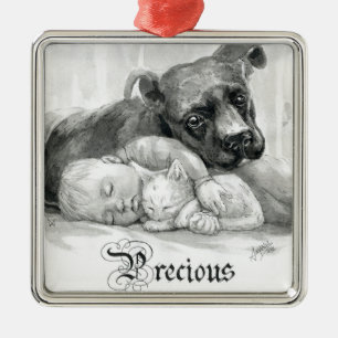 Ornamento De Metal Outubro de 2018 Dia 9 - Amigos Preciosos