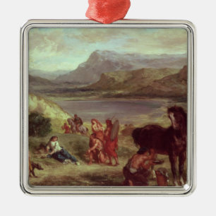 Ornamento De Metal Ovid entre o Scythians, 1859