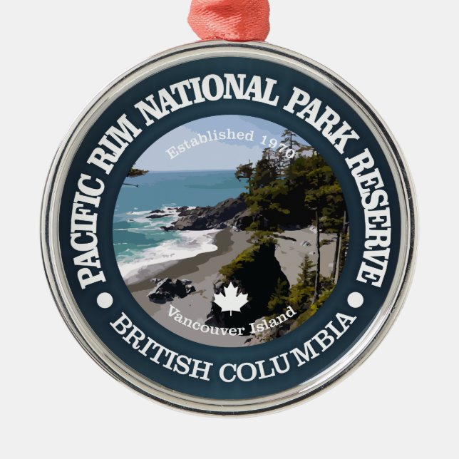 Ornamento De Metal Pacific Rim NPR (Frente)