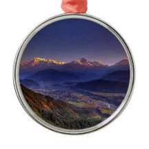 Paisagem da vista: HIMALAYA POKHARA NEPAL