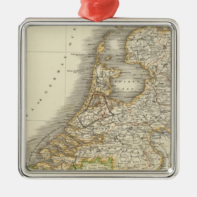 Ornamento De Metal Países Baixos 2 (Frente)