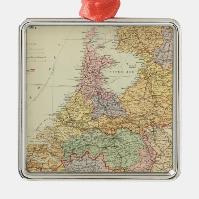 Ornamento De Metal Países Baixos, Bélgica 2 (Frente)