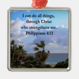 ORNAMENTO DE METAL PALAVRAS 4:13