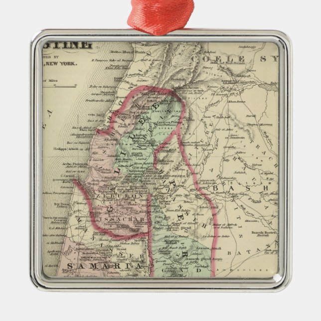 Ornamento De Metal Palestina 4 (Frente)