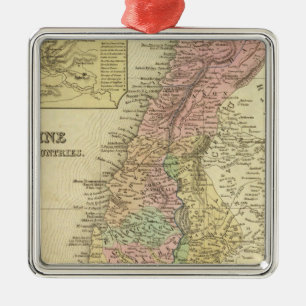 Ornamento De Metal Palestina & países adjacentes