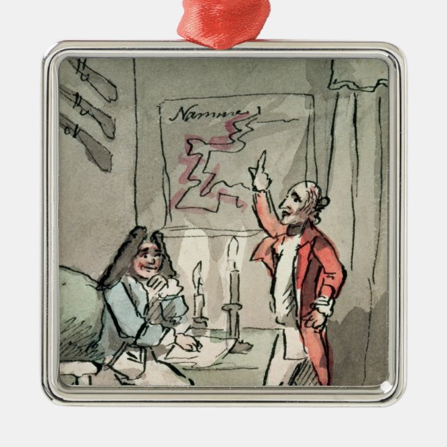 Ornamento De Metal Panaché de Tristram, 1786 (Frente)