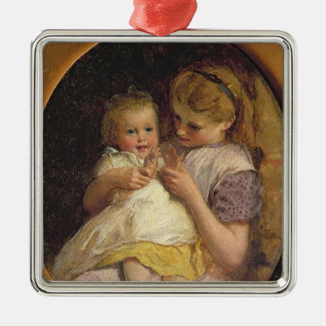 Ornamento De Metal Pancadinha-um-bolo (Frente)