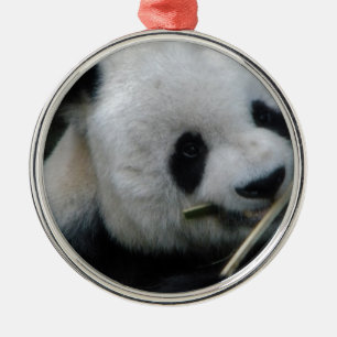 Ornamento De Metal Panda
