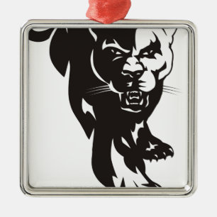 Ornamento De Metal pantera. residence