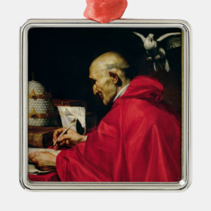 Ornamento De Metal Papa Gregory o excelente