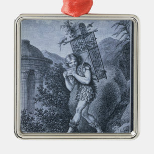 Ornamento De Metal Papageno: "Eu sou o birdcatcher