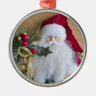 Ornamento De Metal Papai Noel de Natal Decorativo