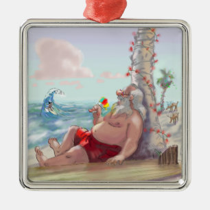 Ornamento De Metal papai noel do gelo do sHaVe