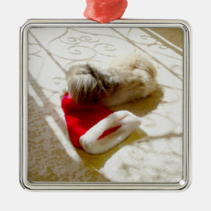 Ornamento De Metal Papais noeis capturados