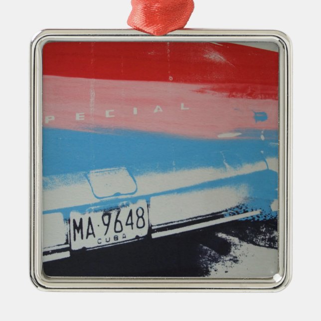 Ornamento De Metal Pára-choque Multicolour (Frente)