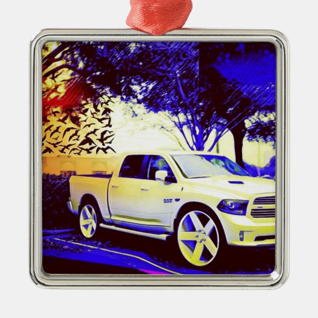 ORNAMENTO DE METAL PARADA DE CAMINHÃO DE MID-KNIGHT (Frente)