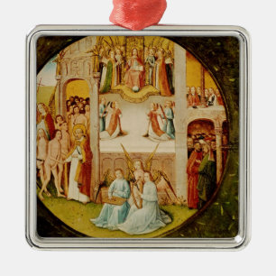 Ornamento De Metal Paraíso