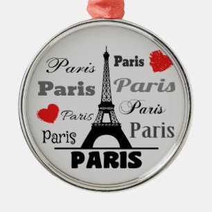 Ornamento De Metal Paris