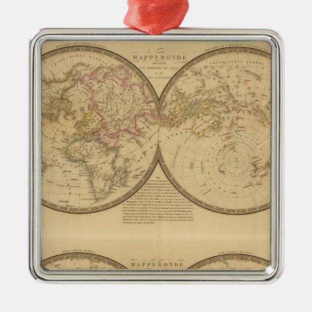 Ornamento De Metal Paris 2 (Frente)