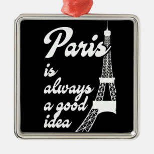 Ornamento De Metal Paris é sempre uma boa ideia