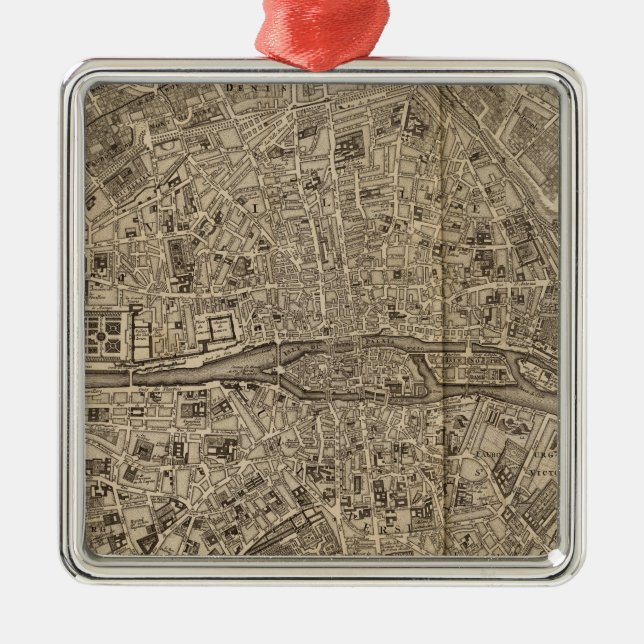 Ornamento De Metal Paris France (Frente)