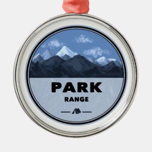 Ornamento De Metal Park Range Colorado Camping