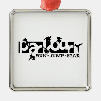 Ornamento De Metal Parkour