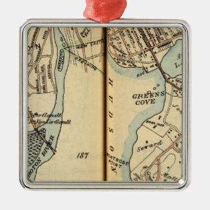 Ornamento De Metal Parque de Harmon, New York