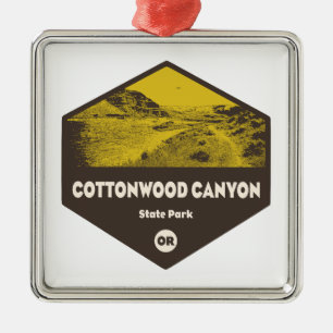 Ornamento De Metal Parque Estadual Cottonwood Canyon Oregon