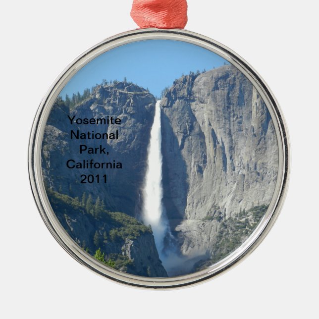 Ornamento De Metal Parque nacional de Yosemite (Frente)