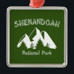 Ornamento De Metal Parque Nacional Shenandoah<br><div class="desc">Com a Skyline Drive, montanhas intermináveis, e vida selvagem diversa, Shenandoah tem tudo!</div>