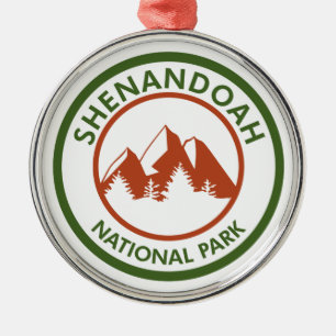 Ornamento De Metal Parque Nacional Shenandoah