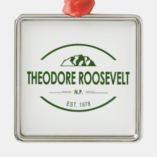 Ornamento De Metal Parque Nacional Theodore Roosevelt