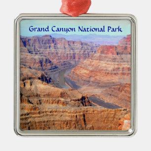 Ornamento De Metal Parque Nacional West Rim Grand Canyon